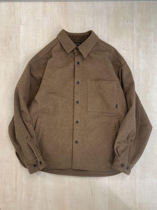 ROTOL(ロトル) SNAP BUTTON SHIRT MELTON ROTOL(ロトル) SNAP BUTTON SHIRT MELTON