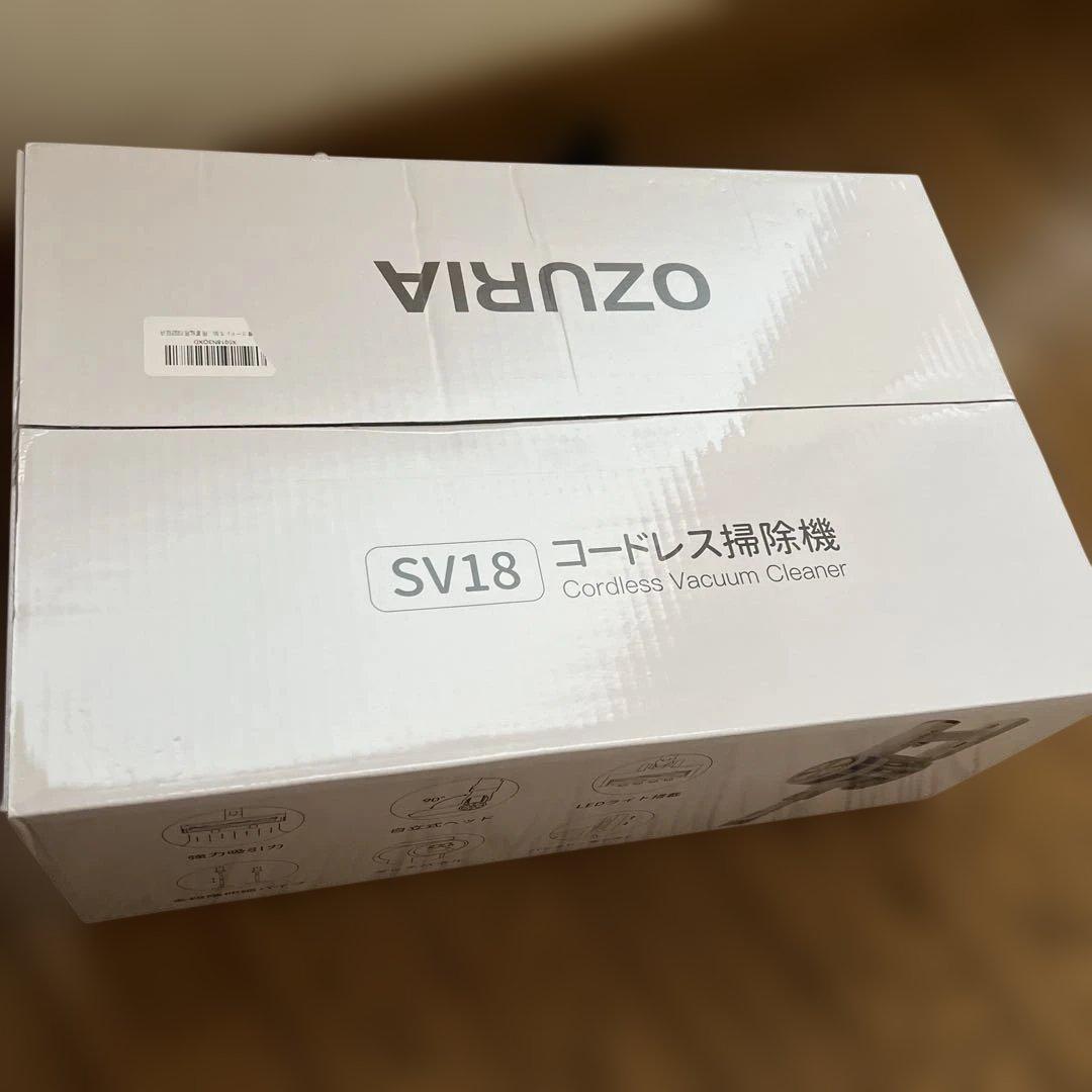 新品未使用!OZURIA コードレス掃除機 65000PA LEDタッチパネル 新品未使用!OZURIA コードレス掃除機 65000PA LEDタッチパネル