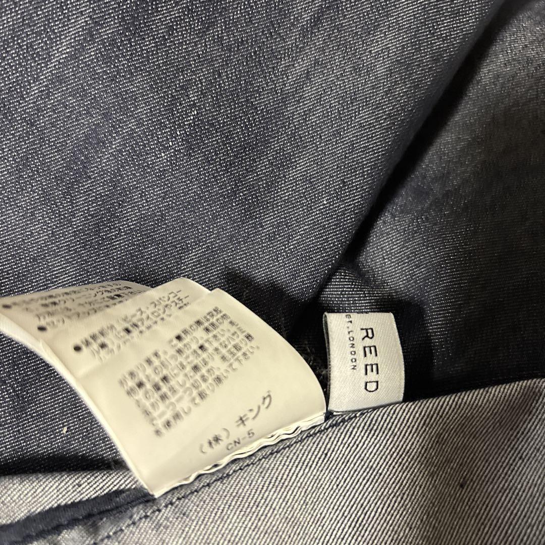 極美品　綺麗目デニムブルゾン