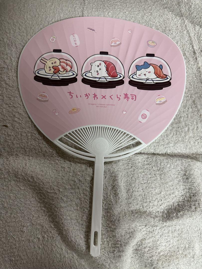 ちいかわ　くら寿司　うちわ　コンプリートセット ちいかわ - ちいかわ くら寿司 コラボ 限定 皿 コンプリート