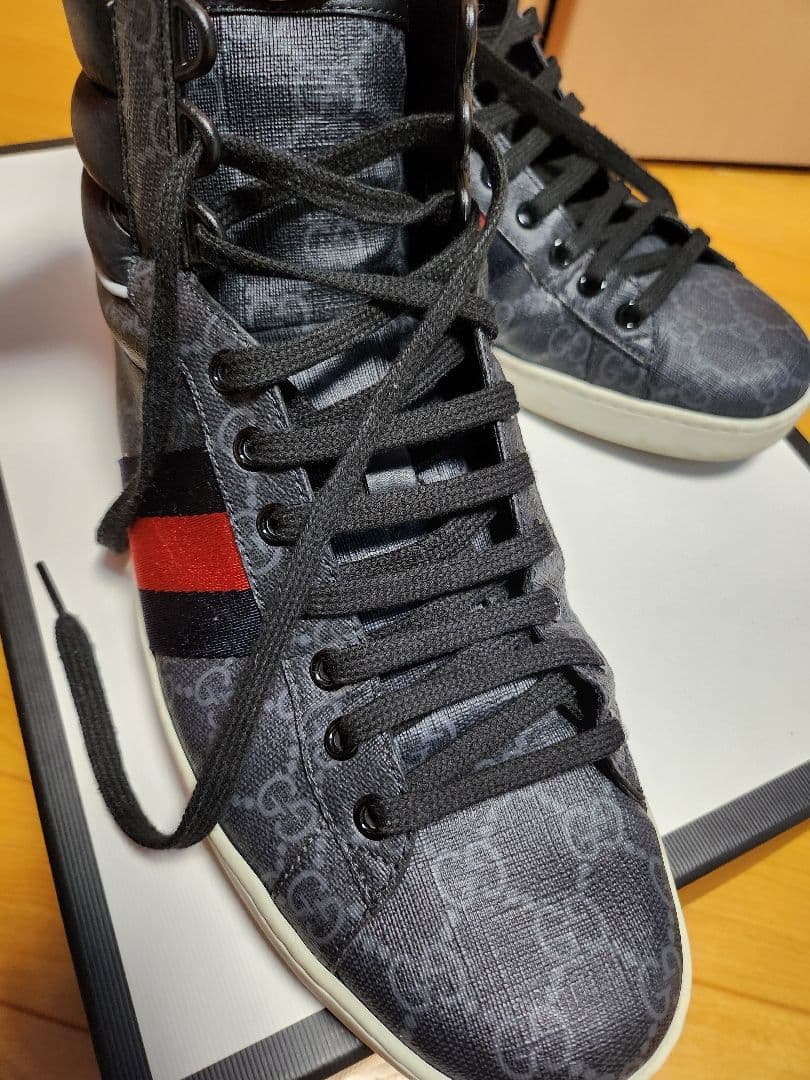 グッチ ハイカットスニーカー メンズ グッチ ハイカットスニーカー メンズ