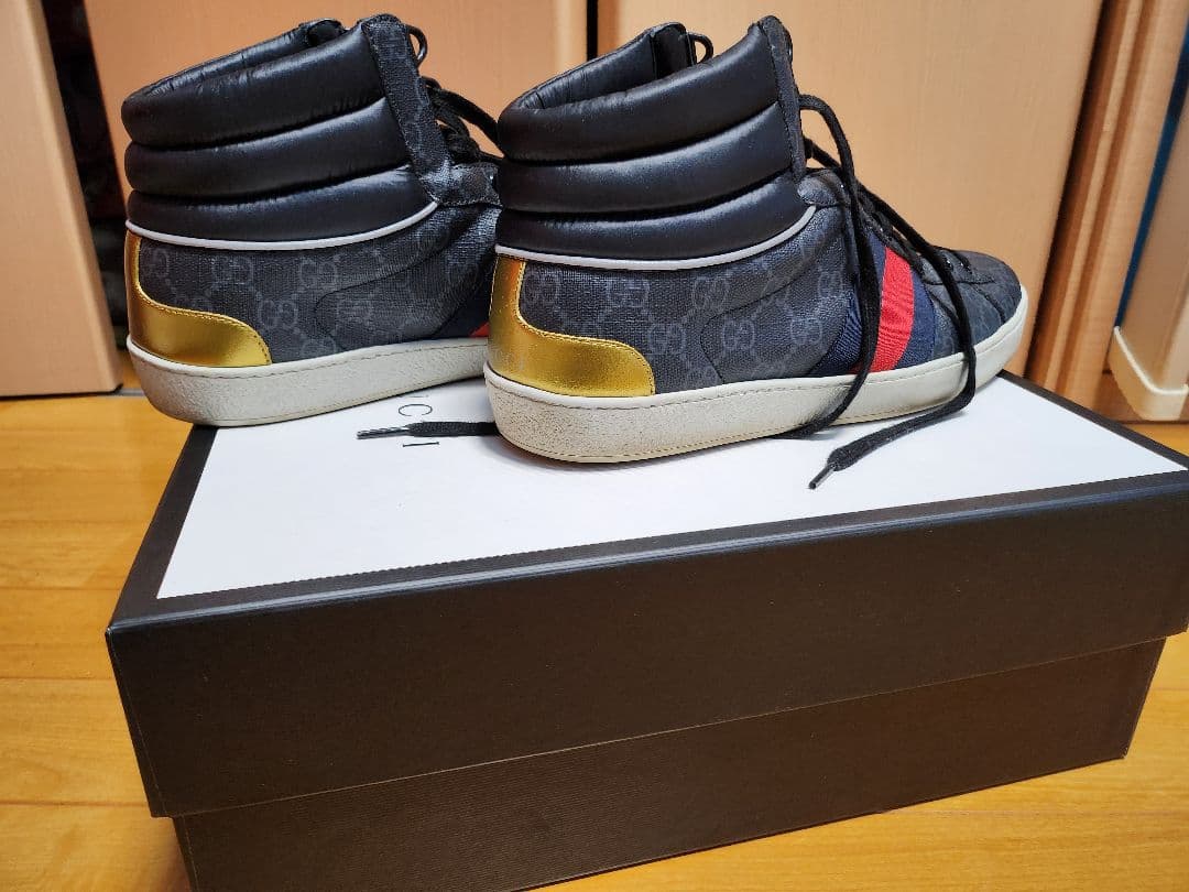 グッチ ハイカットスニーカー メンズ グッチ ハイカットスニーカー メンズ