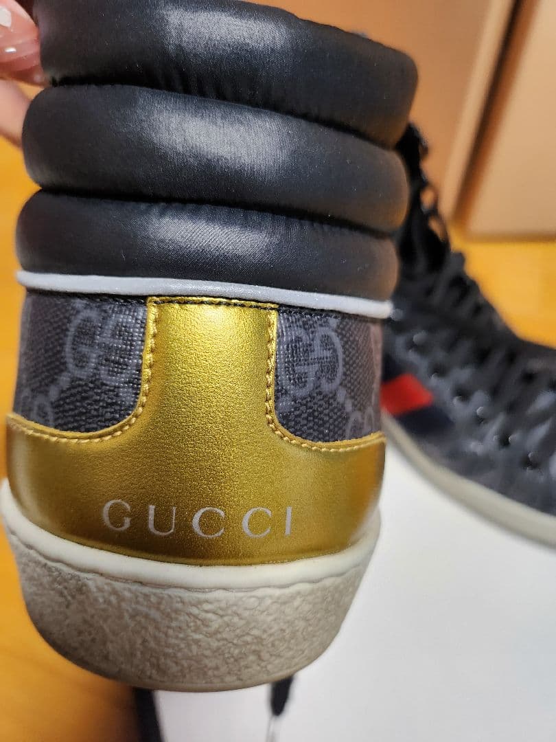 グッチ ハイカットスニーカー メンズ グッチ ハイカットスニーカー メンズ