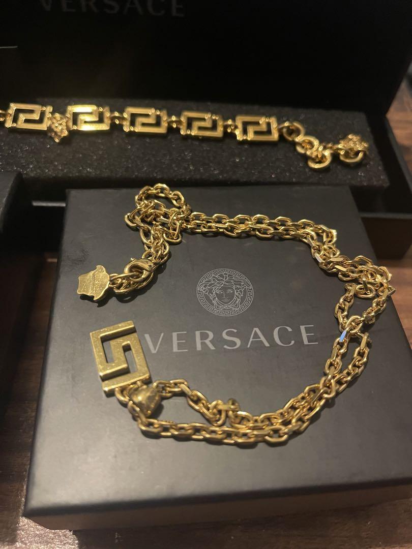 Versace グレカとブレスレットセット