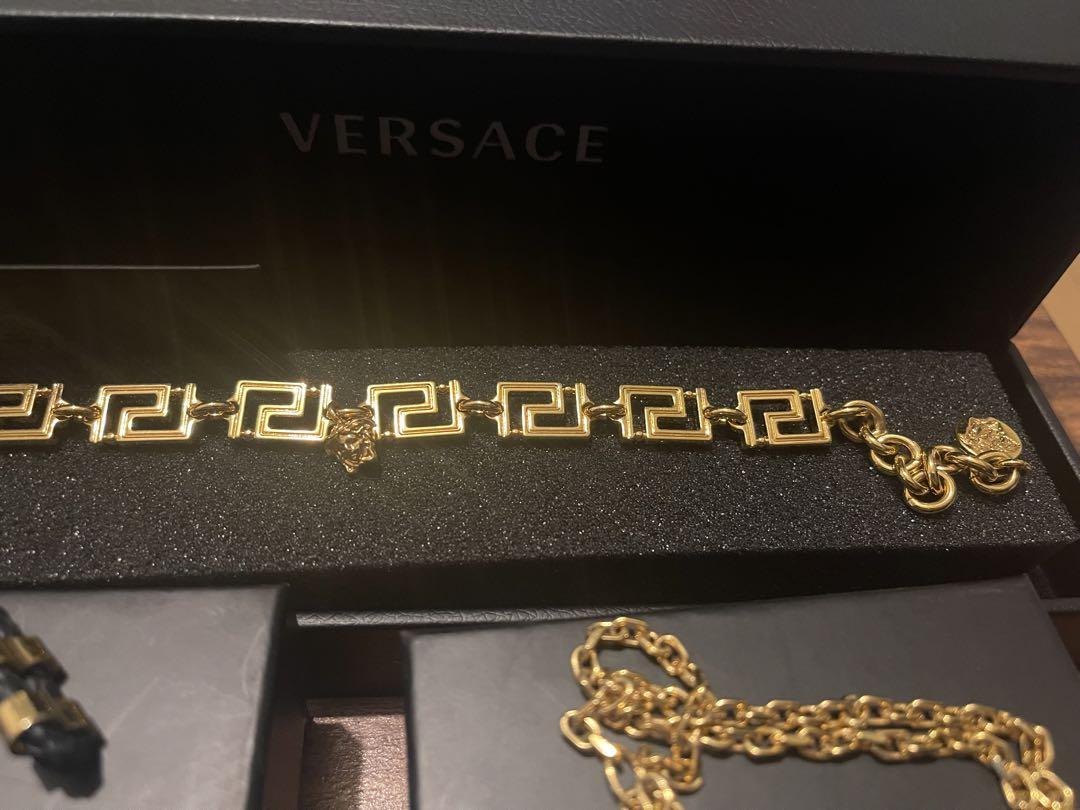 Versace グレカとブレスレットセット