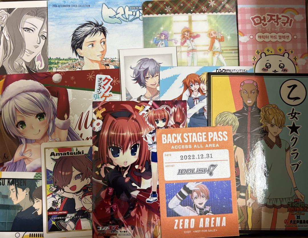 アニメ アニメグッズ キャラクターグッズ まとめ売り 大量 紙類 激安 お