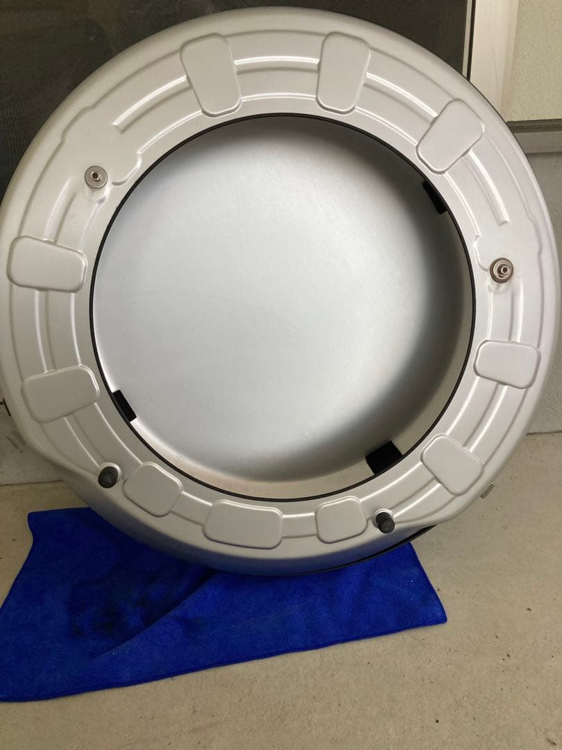 ジムニーjb23 型 LAND VENTURE スペアタイヤカバー目立った傷や汚れなし BRIGHTFACE_UK