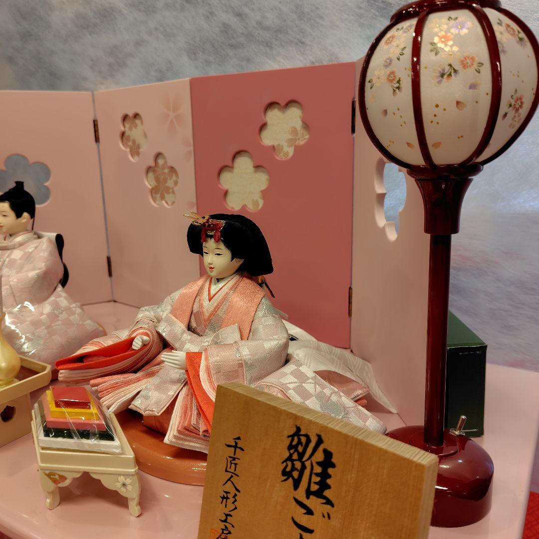 三段飾り豪華雛人形セット引き出し式収納飾り ひな祭り用