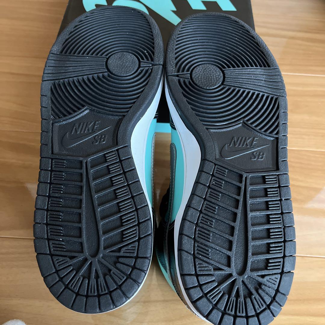 靴 Diamond Supply Nike SB Dunk High Tiffany