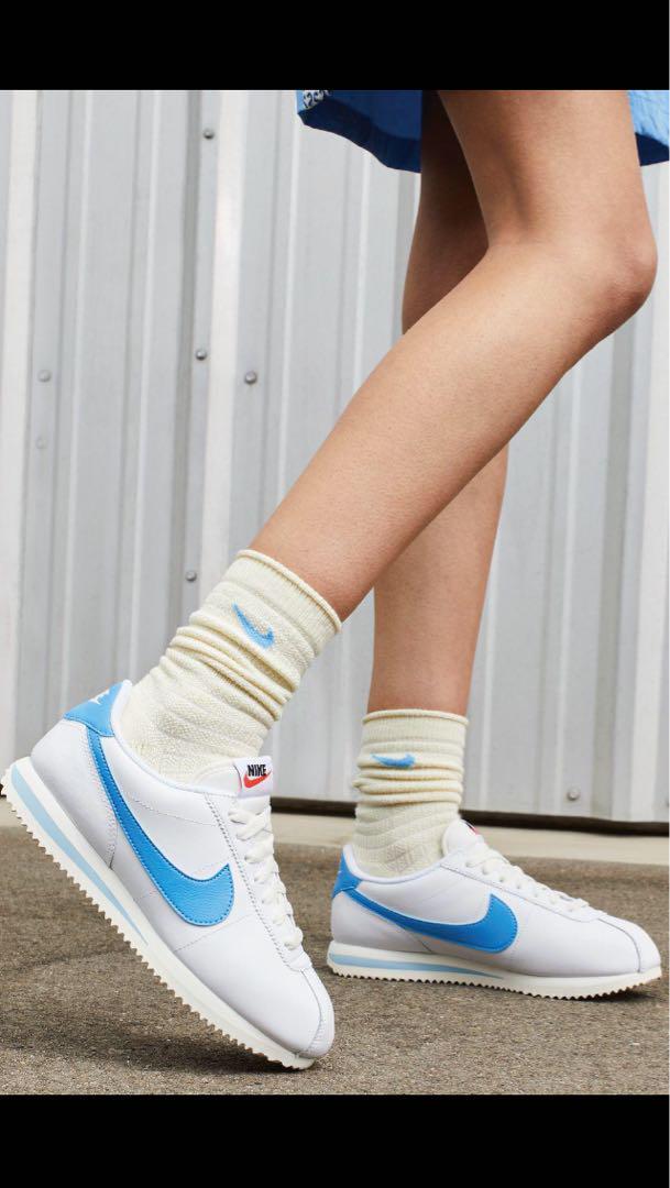 【220】Nike W Cortez UniversityBlue 新品 靴