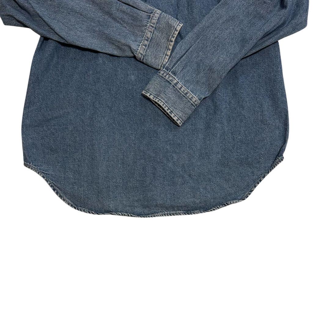 Ralph Lauren デニム シャツ レディースL 90sヴィンテージ