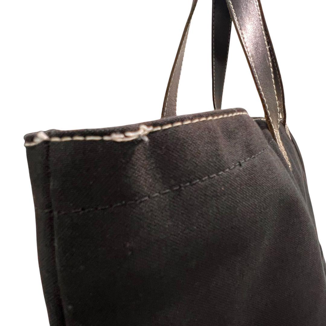 COMME des GARCONS HOMME トートバッグ キャンバス レザー