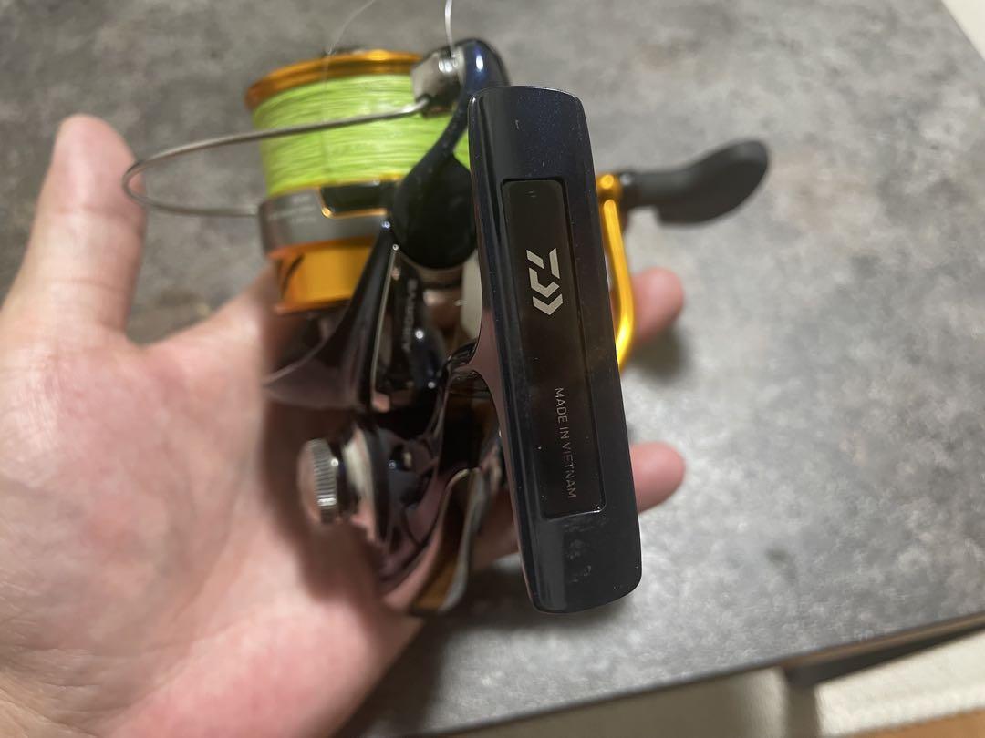 Daiwa 24レブロス　LT4000-CXH PEライン付