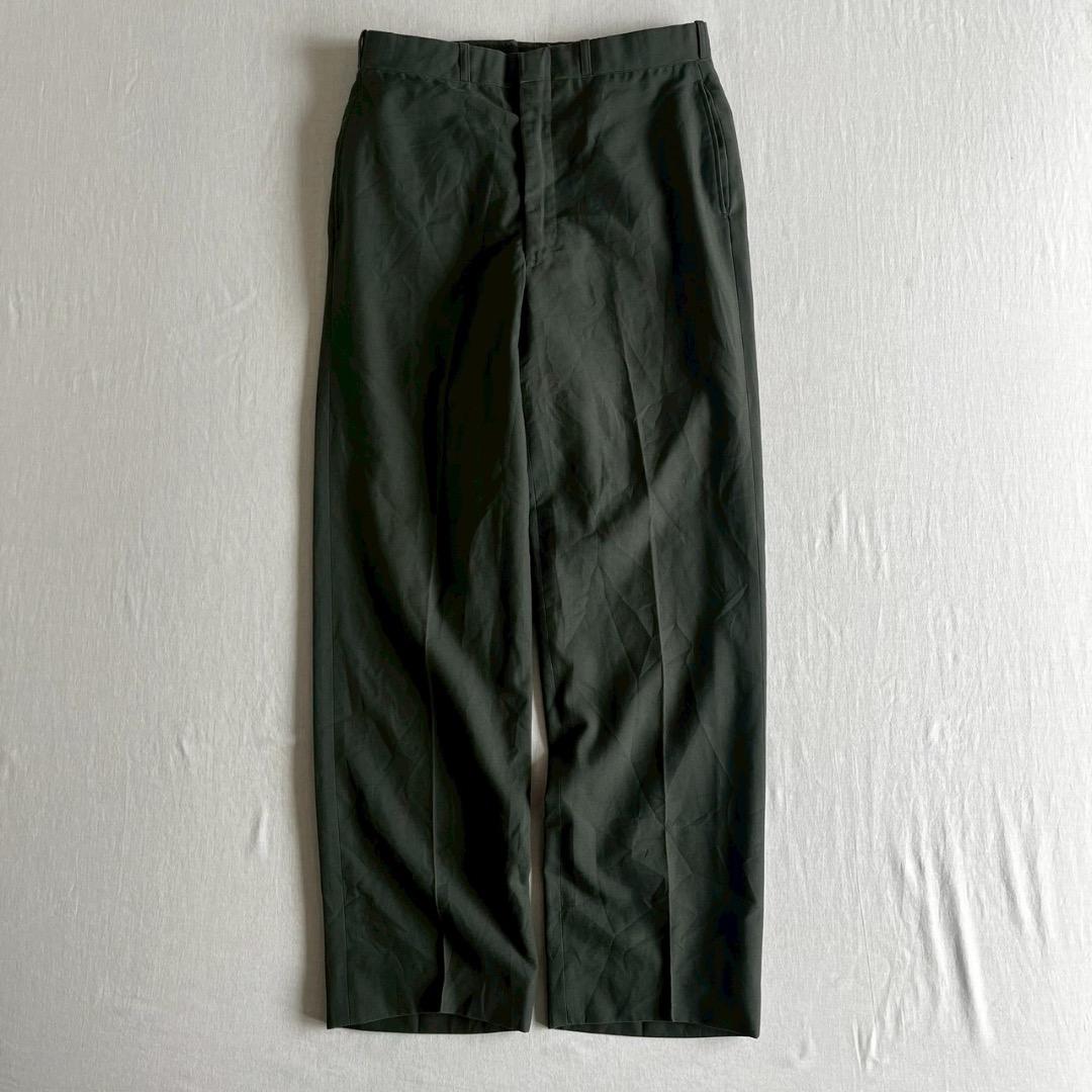 70s US ARMY ドレススラックス Scovil ジップ