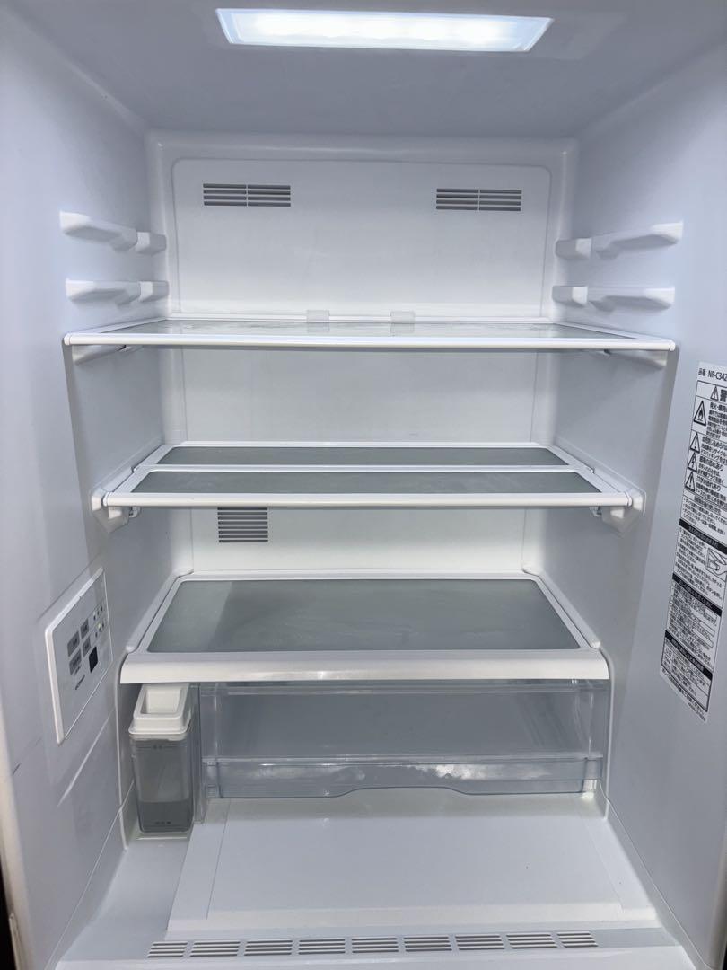パナソニック スリム冷凍冷蔵庫 NR-C342GC-T 21年製 左開き 概要 パナソニックスリム冷凍冷蔵庫 NR-C342GC | 冷蔵庫 | Panasonic