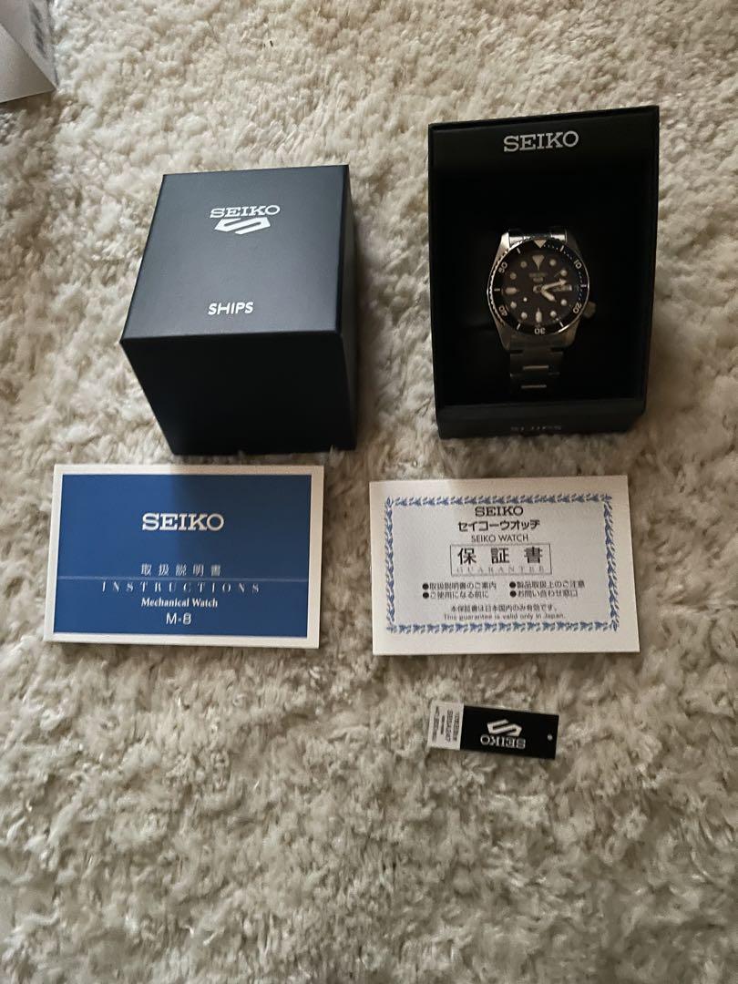 【SHIPS限定モデル】SEIKO 5 SPORTS 38mm