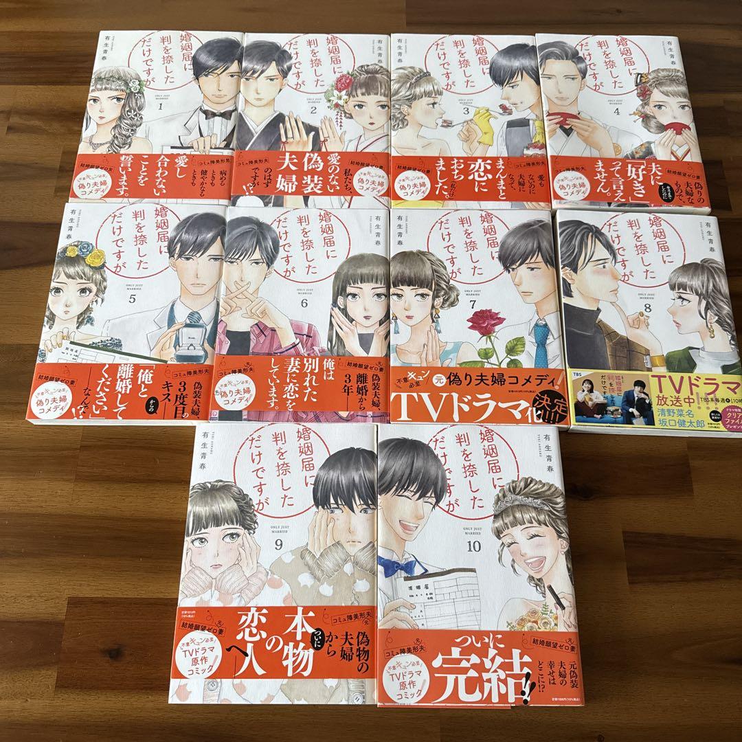 婚姻届に判を捺しただけですが 全10巻