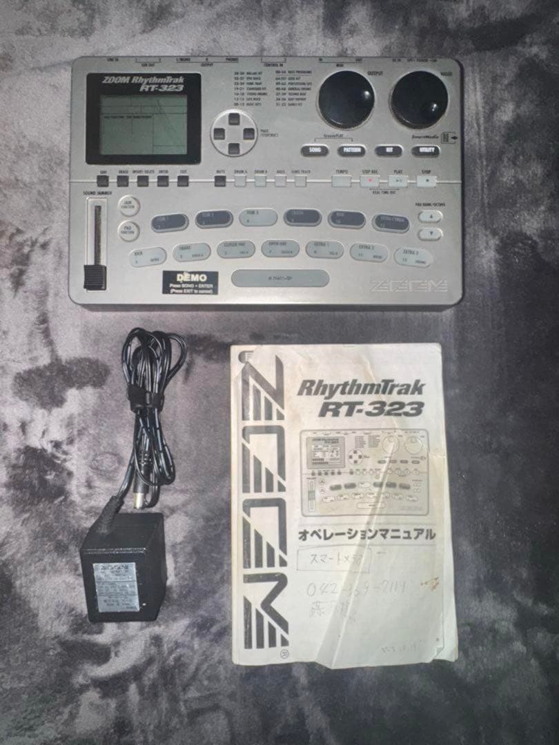 ZOOM RhythmTrak RT-323 本体＆マニュアル＆純正コード