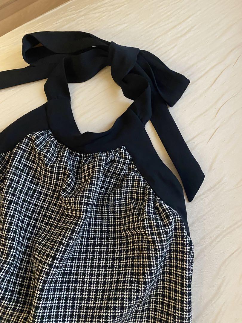 resort back open dress – Acka online store