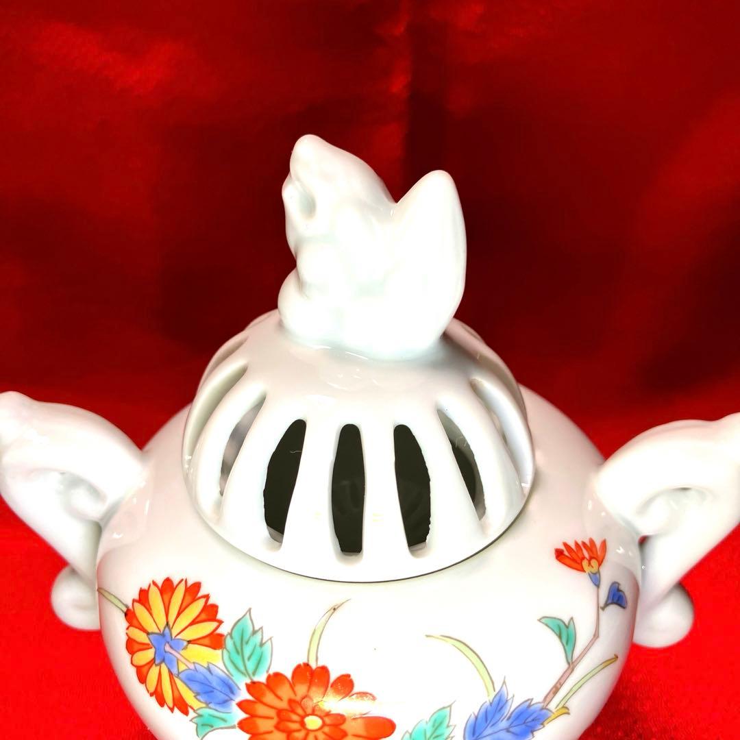 新着家具・インテリア - 有田焼 彌右衛門 三脚双耳 獅子/花紋