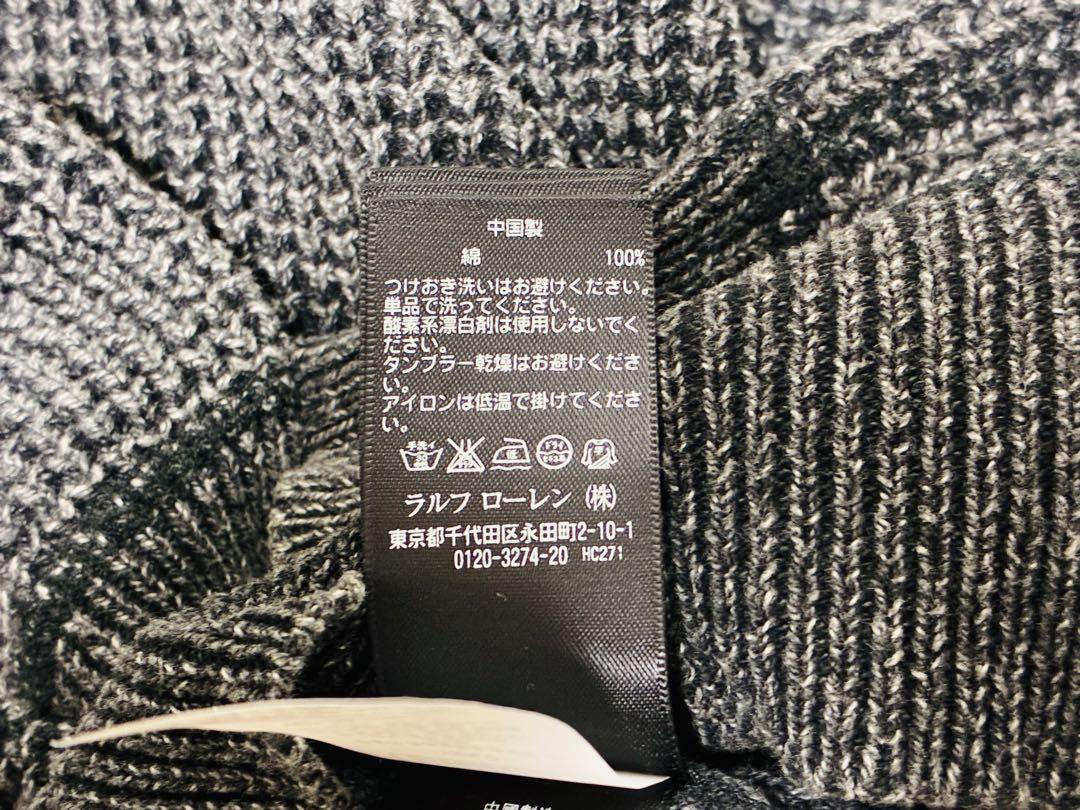 rrl ダブルアールエルニットセーターラルフローレン名作インディゴ