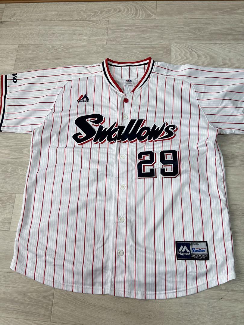 MAJESTIC 東京ヤクルトスワローズ 小川泰弘 ユニフォーム L
