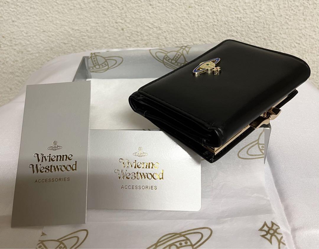 新品未使用】ヴィヴィアンウエストウッド 三つ折り財布 がま口