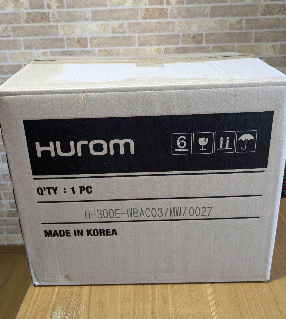 ヒューロム Hurom スロージューサー H-300E コールドプレスジュース