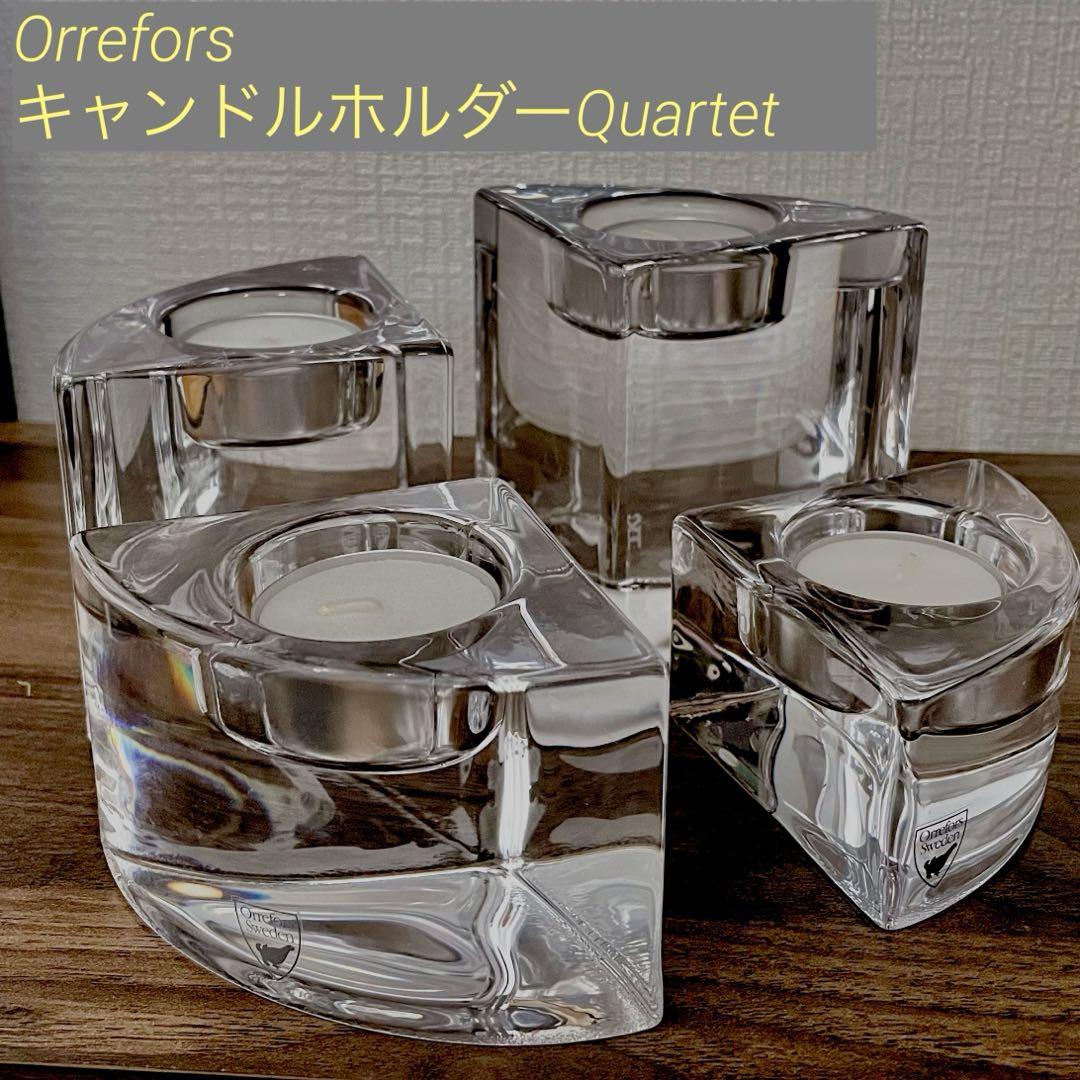 新品未使用】Orrefors オレフォス キャンドルホルダー - メルカリ