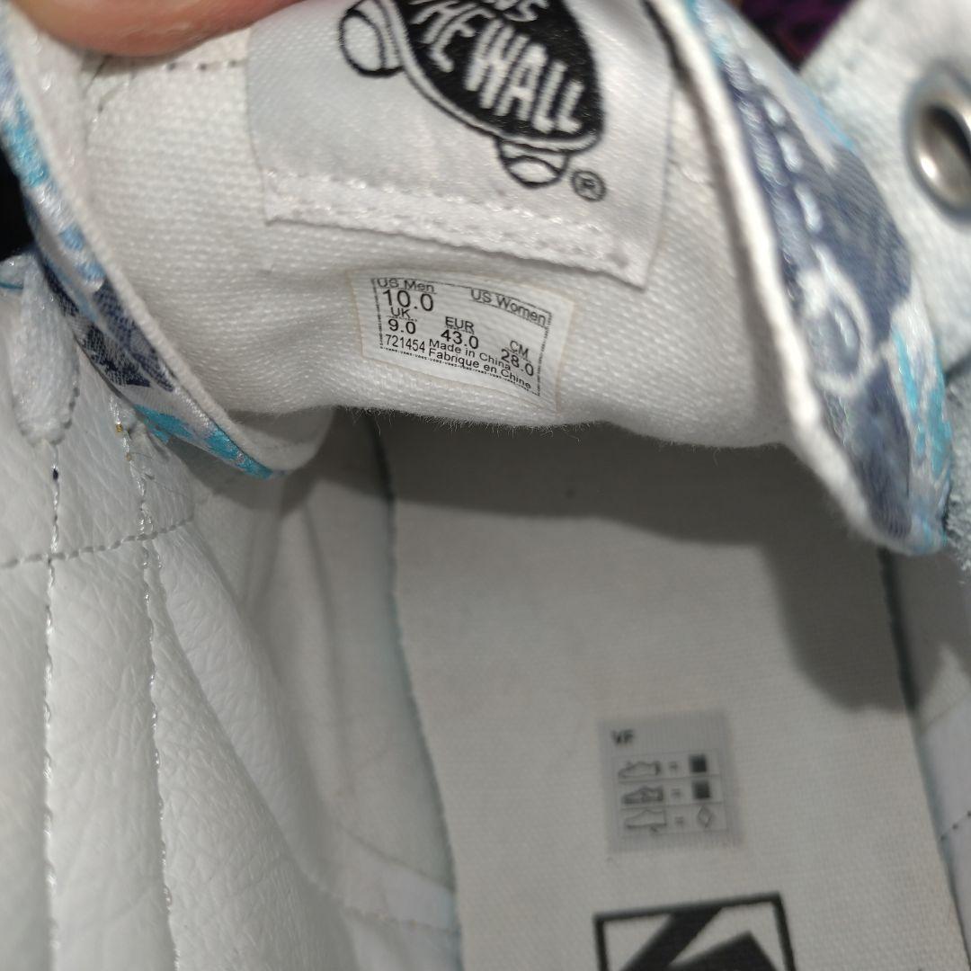 美品　VANS SK8-Hi Reissue Cap 和柄　激レア　28cm