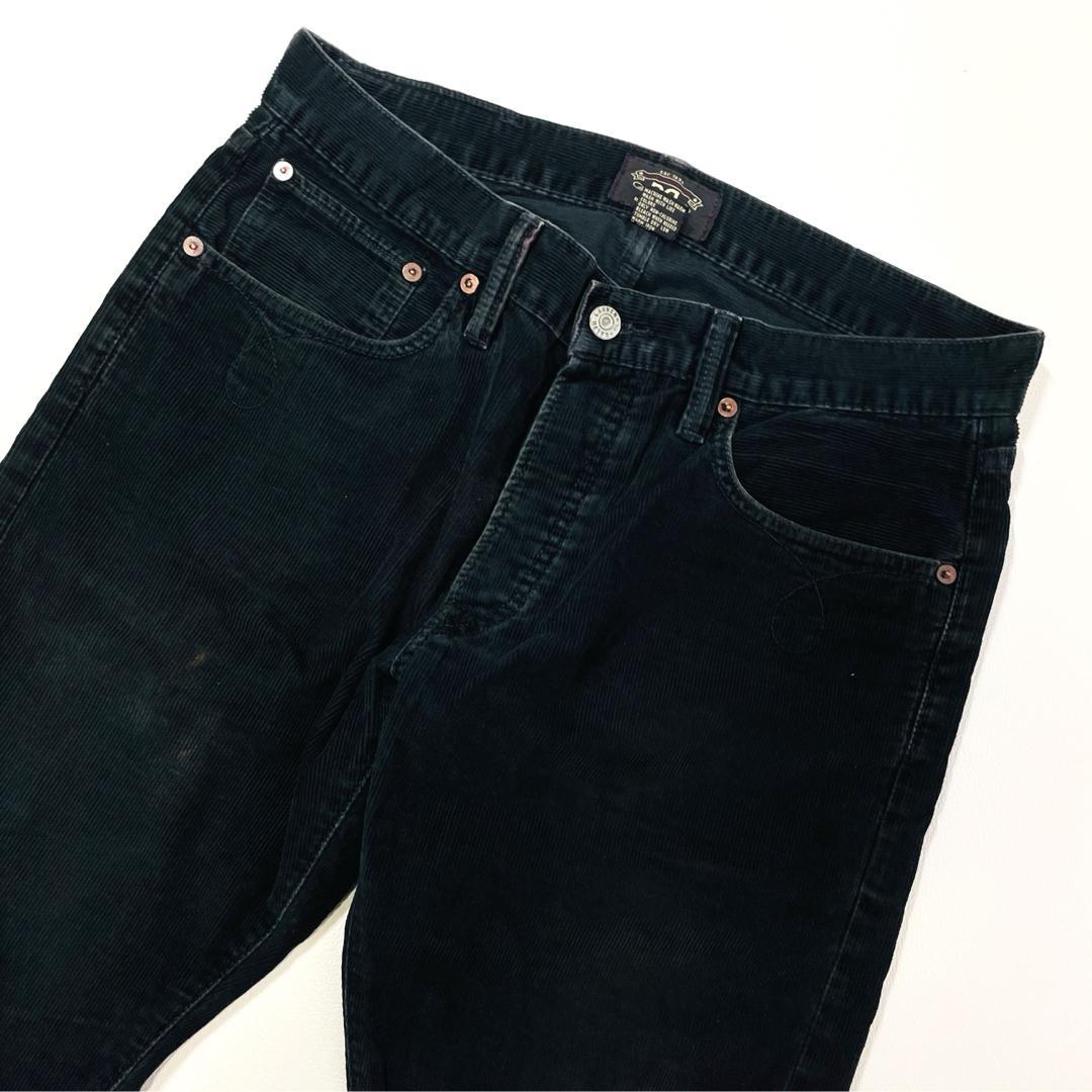 6582 RRL コーデュロイパンツ USA製 ブラック ボタンフライ 6582 RRL コーデュロイパンツ USA製 ブラック ボタンフライ