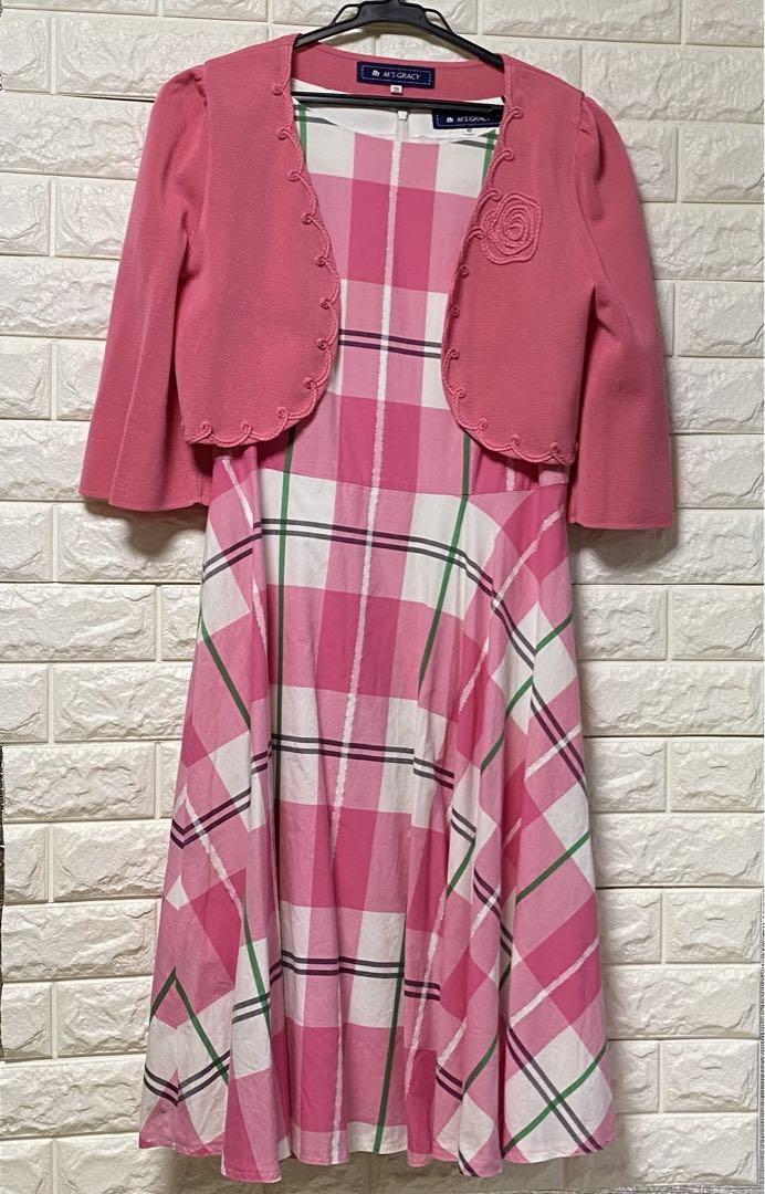 マメ様用　エムズグレーシー♡チェック柄　ワンピース　40