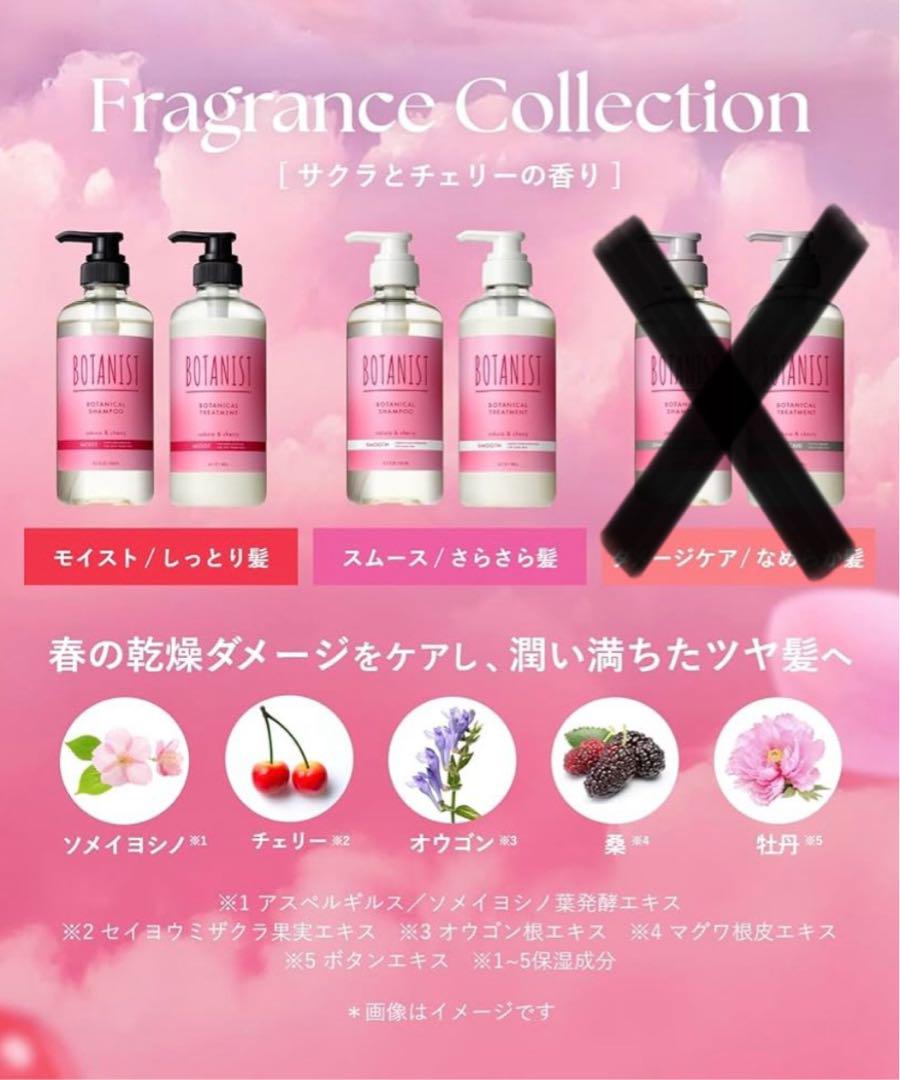 BOTANIST サクラとチェリー 3セット