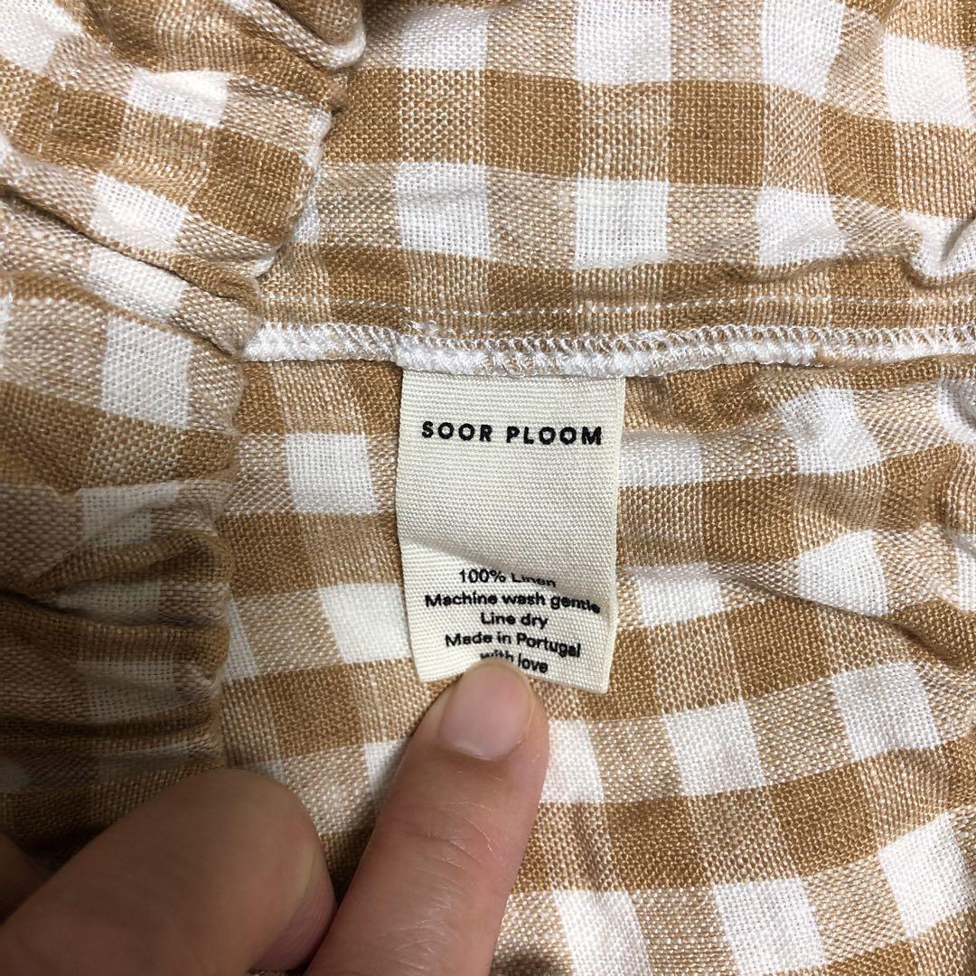 SOOR PLOOM チェックOttoパンツ