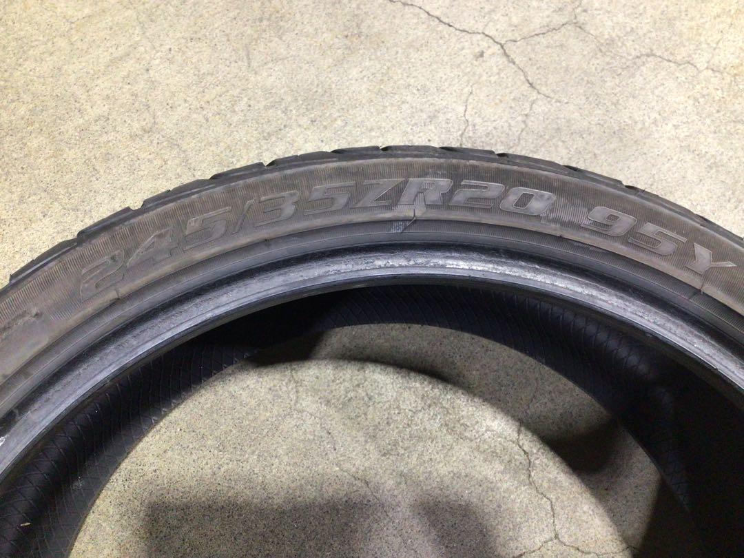 激安 245/35R20 マックストレック T5 サマータイヤ 4本 送料込み