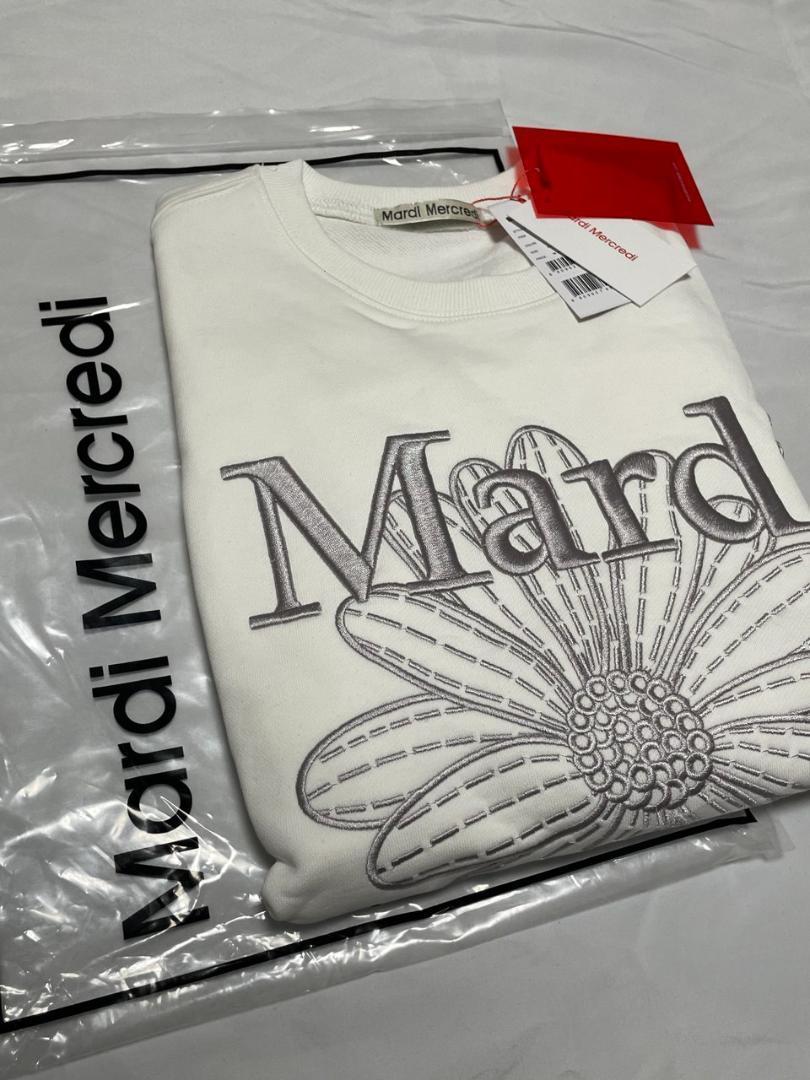 マルディメクルディ Mardi Mercredi 刺繍スウェット