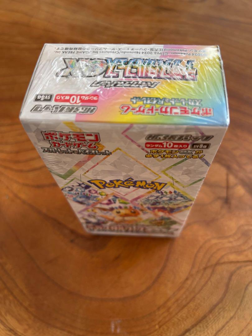 ポケモンカード 新品未開封シュリンク付き テラスタルフェスex 1box