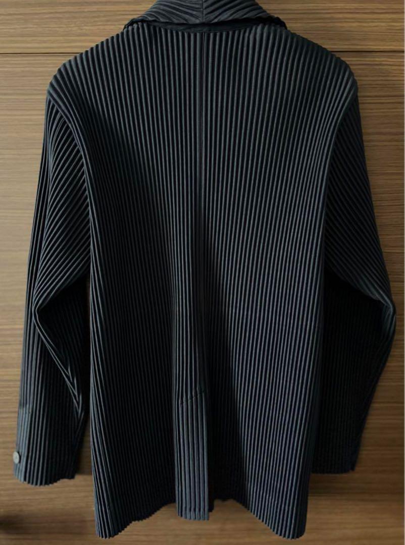 HOMME PLISSÉ ISSEY MIYAKE BASICS ジャケット 黒