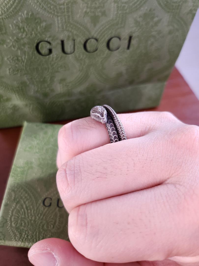 GUCCI スネークリング22号