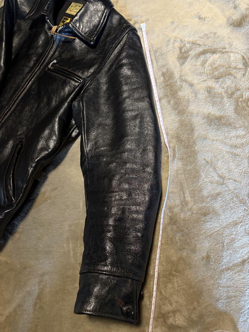 ジャケット・アウター Joe McCoy 30s Leather Sports Jacket 38