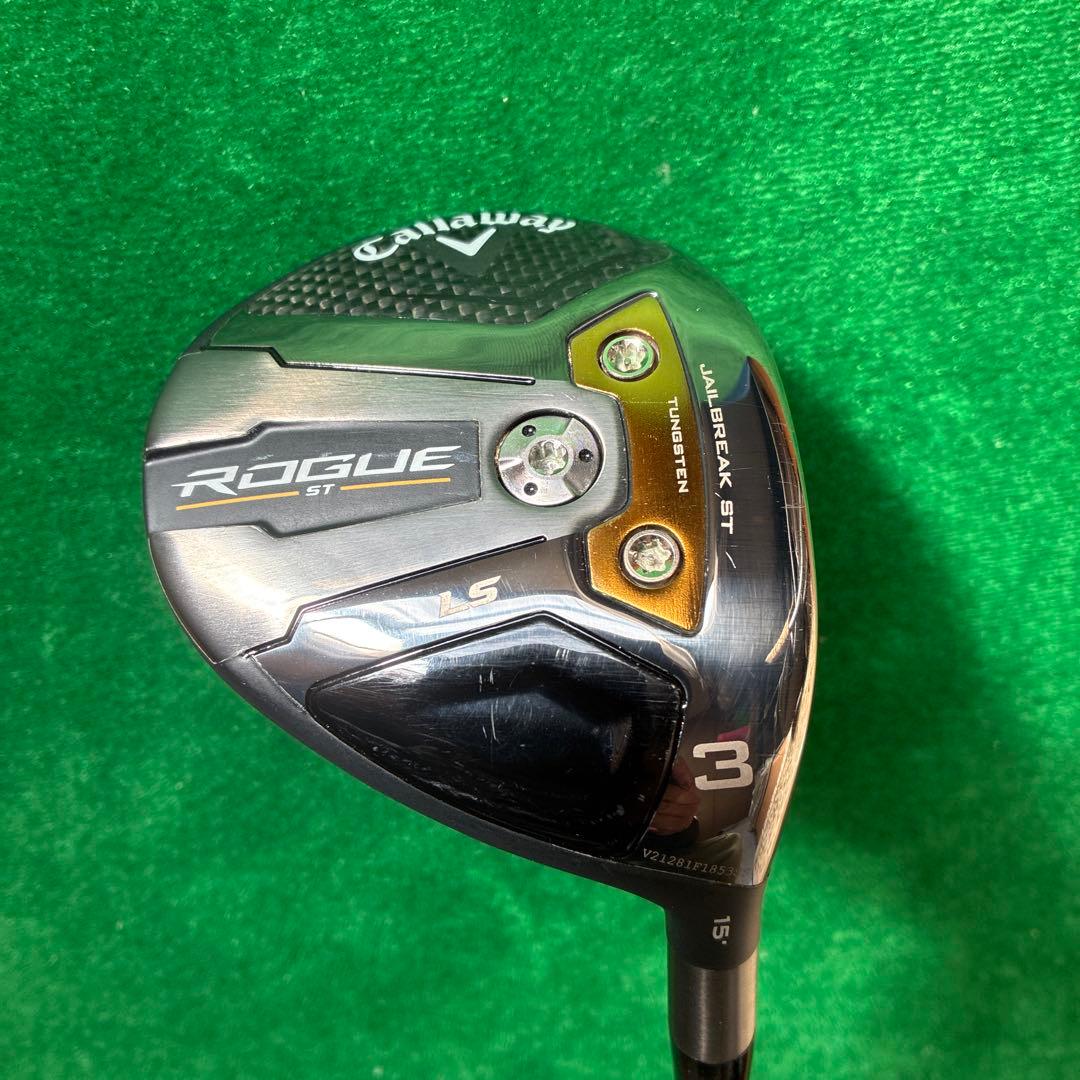 キャロウェイ ローグST LS Fw 3w シャフト NX青60SCallaway Golf