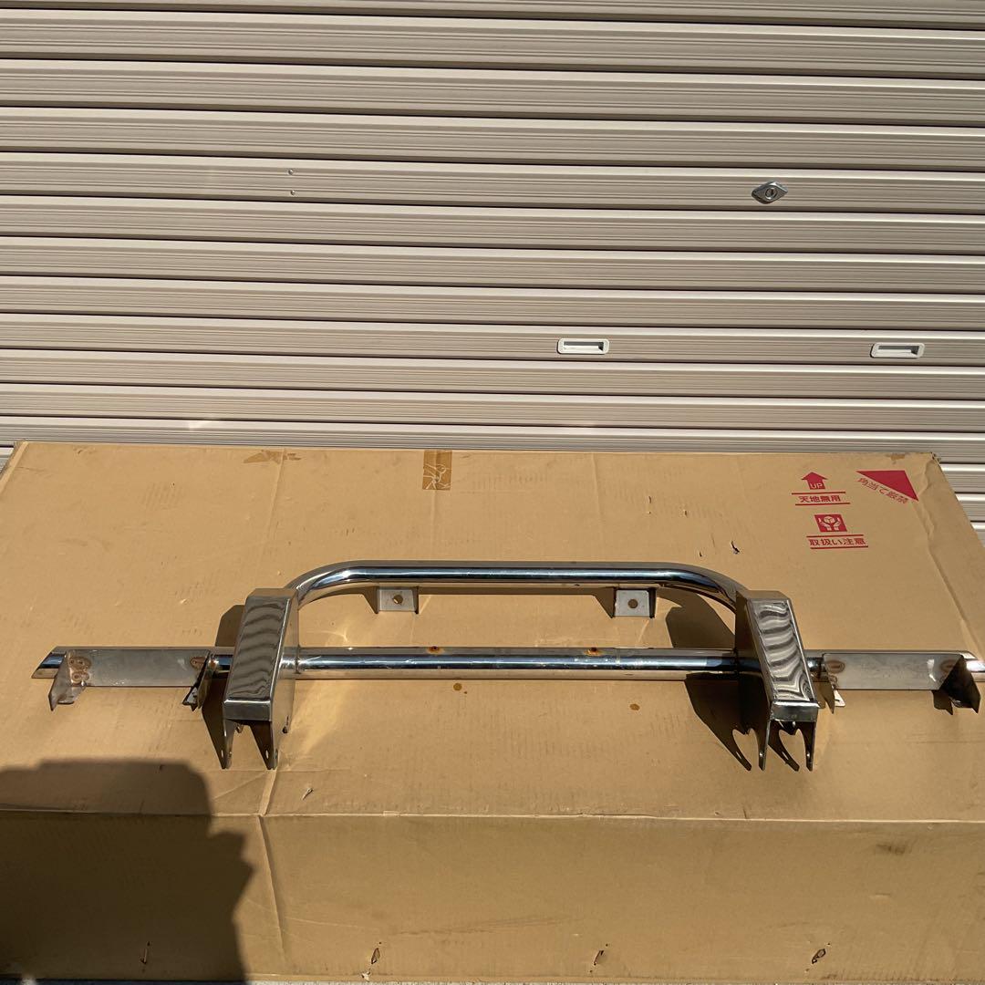 SＪ30〜J A22フロント猪狩りステンレスバンパー中古品‼️