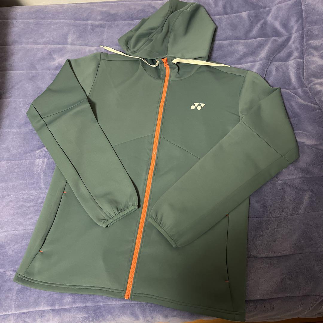 YONEX ユニスウェットパーカー 50144 オリーブ YONEX ヨネックス ユニスウェットパーカー メンズ レディース