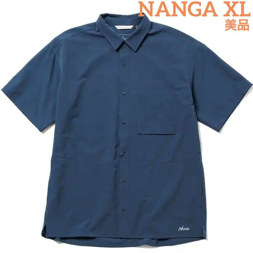 定価14 300円 NANGA XL DOTAIR COMFY S S シャツXL LL NANGA