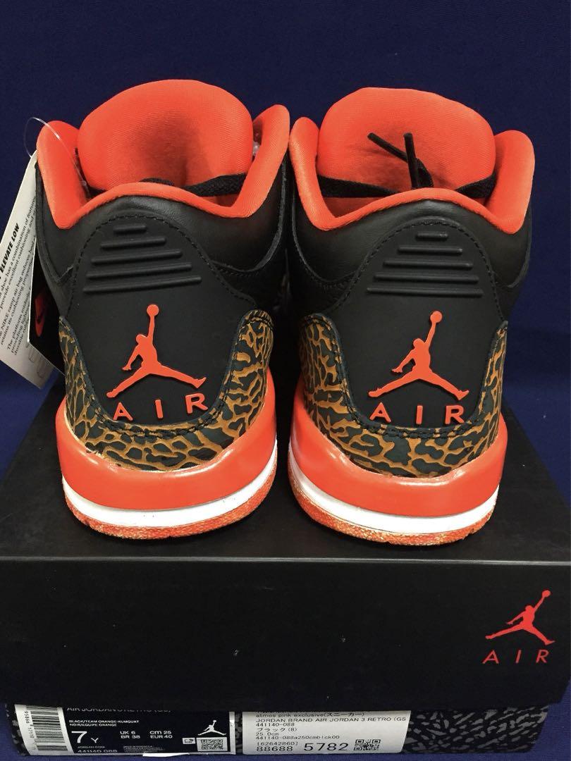 海外モデル【♕人気✨レア】NIKE JORDAN 3 RETRO