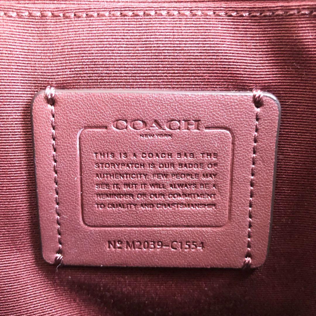 新品保管✨COACH コーチ ショルダーバッグ シグネチャー レザー ブラウン