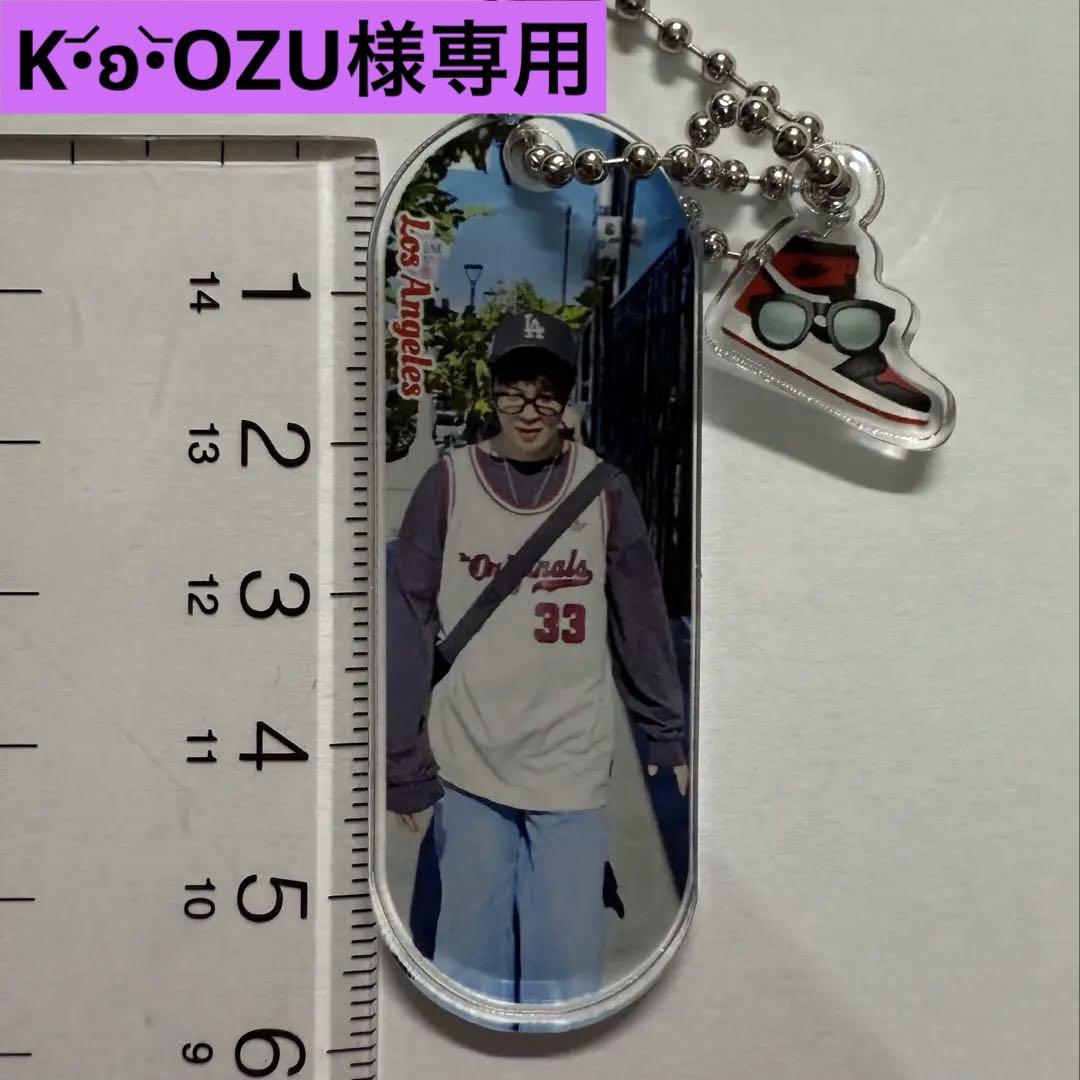 K•᷄ʚ•᷅OZU　BTS ジミン　アクリルキーリング K•᷄ʚ•᷅OZU様専用 BTS ジミン アクリルキーリング - メルカリ
