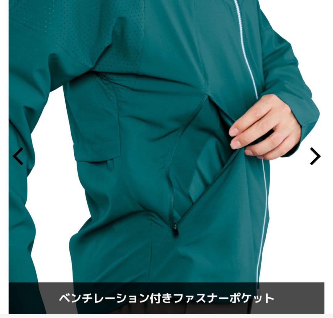 ワークマン エックスシェルター 暑熱 フーディー ブラック L 新品未使用