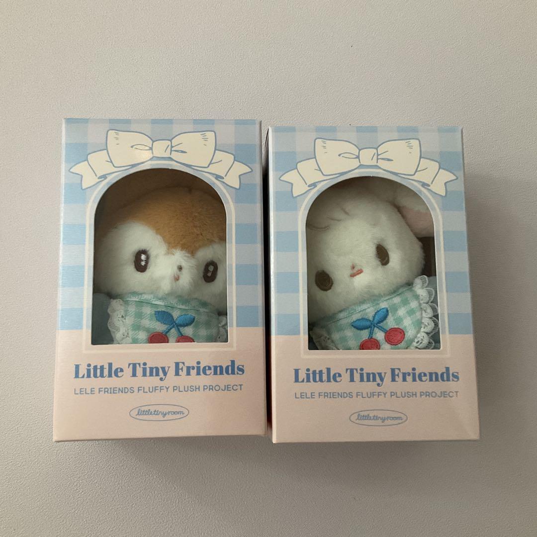 Little Tiny Friends 　無属性ぬい　10cm 服付き２体セット