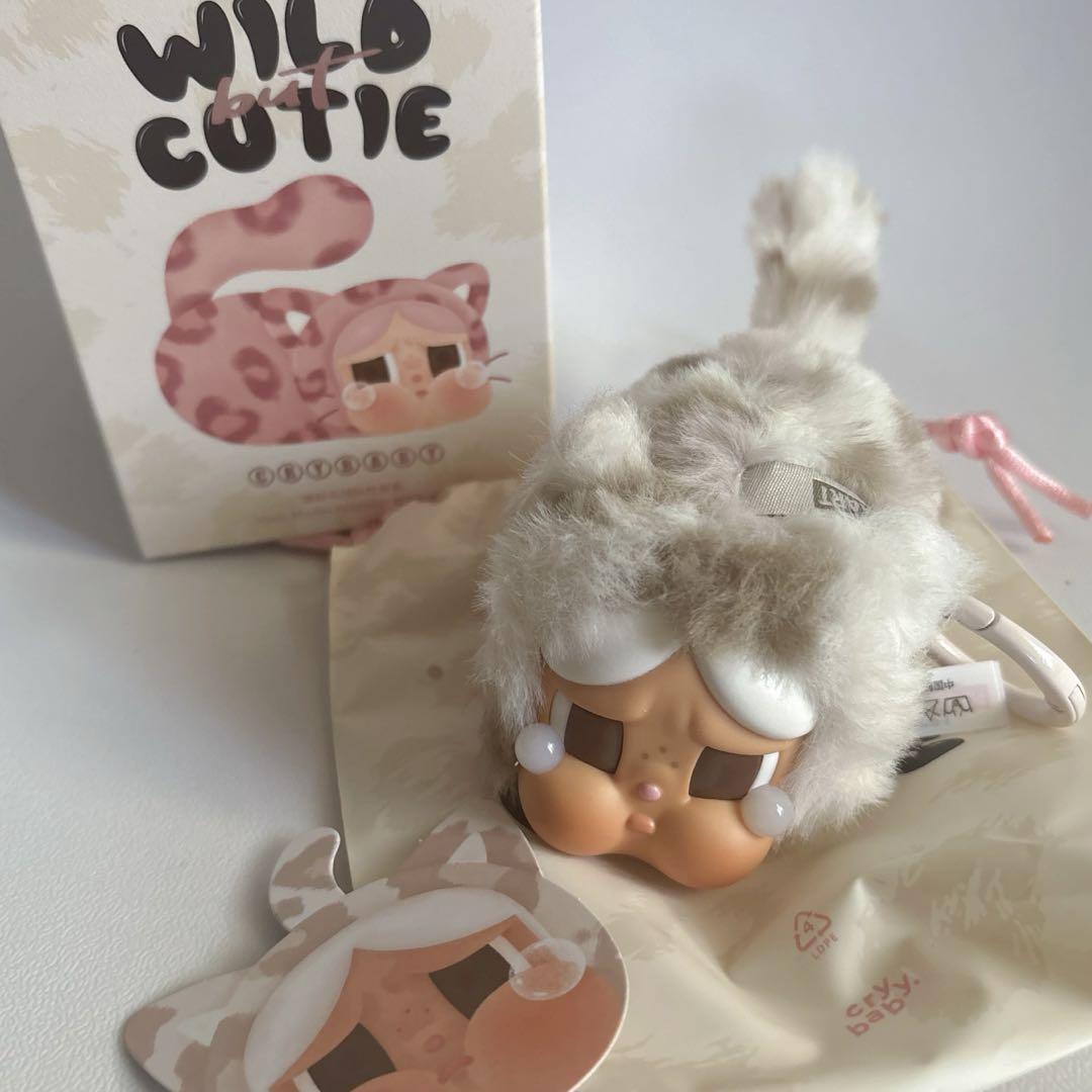 ぬいぐるみ wild but cutie crybaby denim + vanilla New Crybaby drop — Wild but Cutie series!🐱🐈 Vanilla, Denim